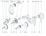 Proxxon 24004 Precision lathe PD 250E PD250E Spare Parts